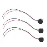 30 Stück Mini-Vibrationsmotoren, 3-5 V 12000 U/Min Flacher Münzknopf-Typ Kleiner Leichter Mikro-Vibrationsmotor für Mobile Handy-Pager-Tablet-Haushaltsgeräte