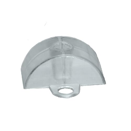 100 Abstandhalter für Lichtplatten / Wellplatten - Sinusprofil 76/18