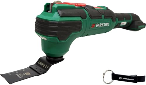 HEADNMORE® Bundle - PARKSIDE® Akku Multifunktionswerkzeug Schaber 20V PAMFW 20-Li +Schlüsselanhänger
