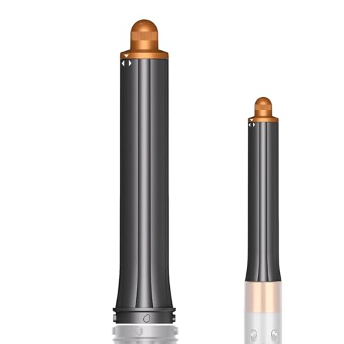 30 mm langer Lockenstab für Dyson Airwrap Hair Styler HS05/HS01, 2-in-1 verbessertes professionelles Blas-Lockenwickler, Zubehör, Gold