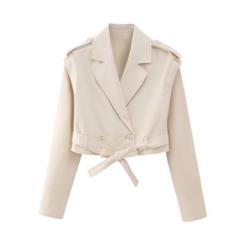mingxinshangdian 2023 Neue Sommer-Damenjacke mit Abnehmbarer Kurzjacke, gespleißtem Minirock-Top-S