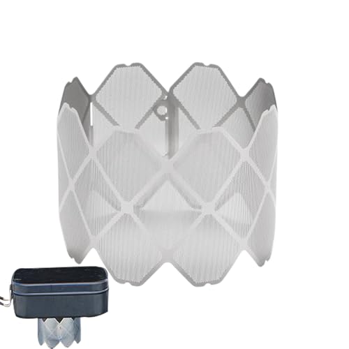 Pannello in acciaio portatile a pista pieghevole e portatile portatile | Barriera da cucina antivento per falò, cucina da picnic, viaggi escursionistici, accessori da cucina all'aperto per zaini, kit