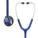 SCIAN Stethoskop Einkopf für Krankenschwestern, Ärzte und Krankenpflegeschüler, ideal für Blutdrucküberwachung Home Diagnostics Medizinische Versorgung, Dunkelblau