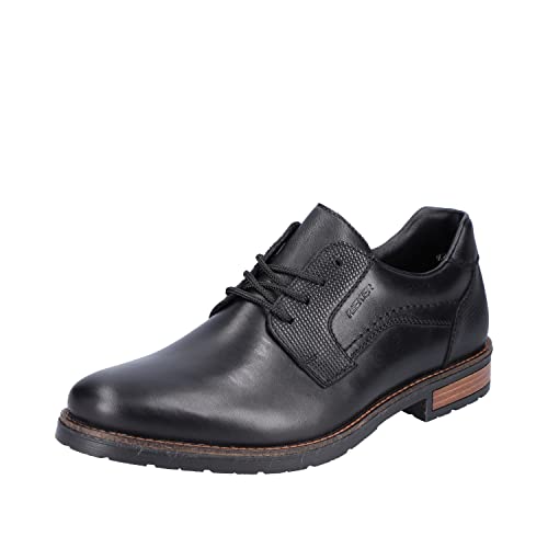 Rieker Herren Schnürer 14603-00 schwarz Gr. 43