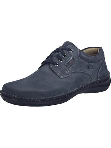 Josef Seibel Herren Businessschuhe New.Anvers.36,Weite K (Extra weit),Wechselfußbett,Halbschuhe,klassisch,elegant,Indigo,44 EU
