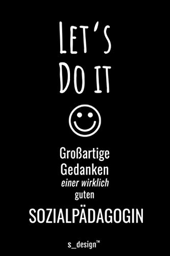 Notizbuch für Sozialpädagogen / Sozialpädagogin: Originelle Geschenk-Idee [120 Seiten kariertes blanko Papier]