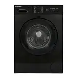Telefunken W-01-52-B Waschmaschine (5 kg - 1000 U/Min) mit Mengenautomatik und Überlaufschutz / 15 Programme / Startzeitvorwahl / schwarz