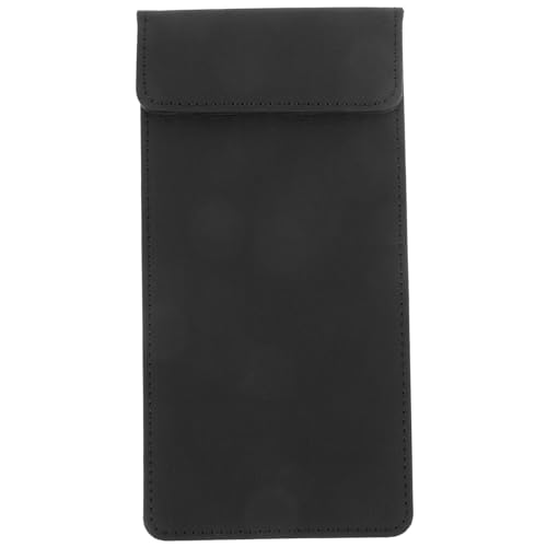 HAWILLOSCH Inhaber Einer Geschäftsrechnung Scheckbuchhalter Mit Seitlichem Riss Überprüfen Sie Die Moderatoren Für Das Restaurant Gastscheck-moderatoren Für Restaurant Scheckbücher Black Pvc