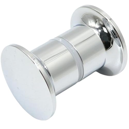 Dorccsi 2 Stück Duschtürgriff, 35 mm/30 mm, stabiler Edelstahl-Glasschiebetürgriff, Ersatz für Badezimmer, Schränke und Kleiderschränke, Duschtürgriff, Duschknopf, Glasschiebetürgriff