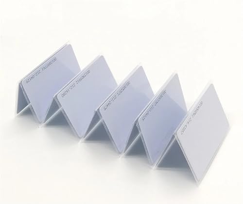 MIELEU 10pcs EM4100 TK4100 125KHz RFID Card Proximity Smart Card RFID Tag Tags Keyfob PVC Card Access Control