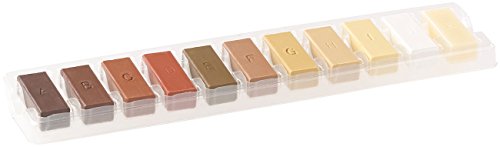 AGT Zubehör zu Laminat Reparatur Set: Ersatzwachs für Reparaturset WRS-11.plh, 11-teilig (Laminat reparieren, Parkett Reparaturset, Hartwachs)