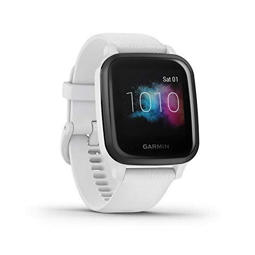 Garmin Venu Sq Music Amazon exclusive – wasserdichte GPS-Fitness-Smartwatch mit Musikplayer, 1,3" Touchdisplay, Gesundheitstracker & Sport-Apps, Garmin Pay, Herzfrequenzmessung, 6 Tage Akkulaufzeit