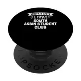 Südasiatischer Studentenclub Geschenk für Mädchen, Frauen, Jungen und mich PopSockets mit austauschbarem PopGrip