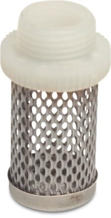 Saugkorb G 1/2" aus Edelstahl