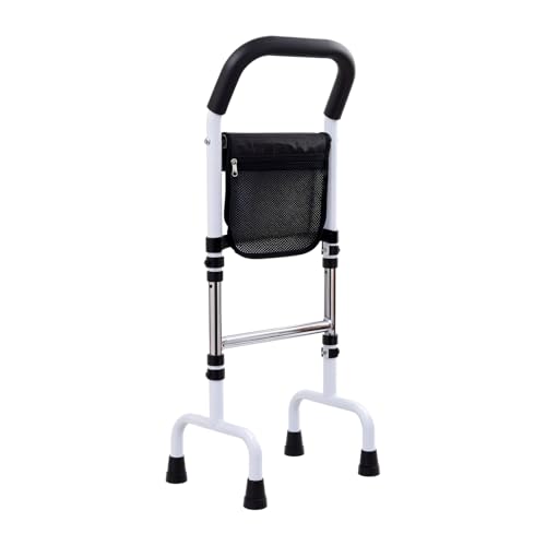 Aufstehhilfe, Stabile Aufstehhilfe für ältere Leute, Stehhilfe Höhenverstellbar Senioren, Gehhilfe für Erwachsene, Aufstehhilfe für Bett, Toiletten, Sofa