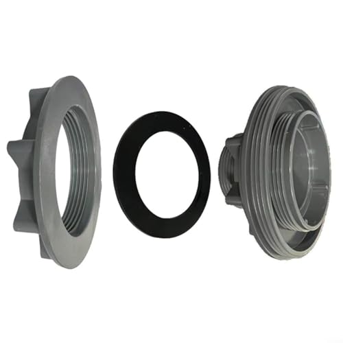Poolschlauch-Adapter-Anschluss, Gewindeanschlusspumpen, für Intex Poolschlauchverbinder mit Gewindesieb, passend für Modelle 26341W, 26345W, 26375EH für effiziente Poolwartung