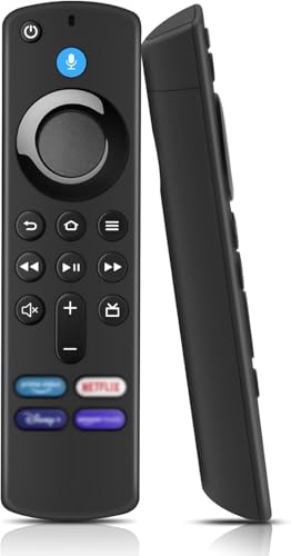 Ersatz-Sprachfernbedienung (3 Gen), Bluetooth Ersatz Fernbedienung für Smart TV Stick/Cube/Lite/2 Generation/3 Generation/4K/4K Max