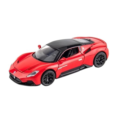 1:32 Für Maserati MC20 Coupe Legierung Sportwagen Diecast Miniatur Metall Auto Sound Licht Spielzeugauto Sammlung Von Ornamenten Druckgussmodelle Motorfahrzeuge(Rot)