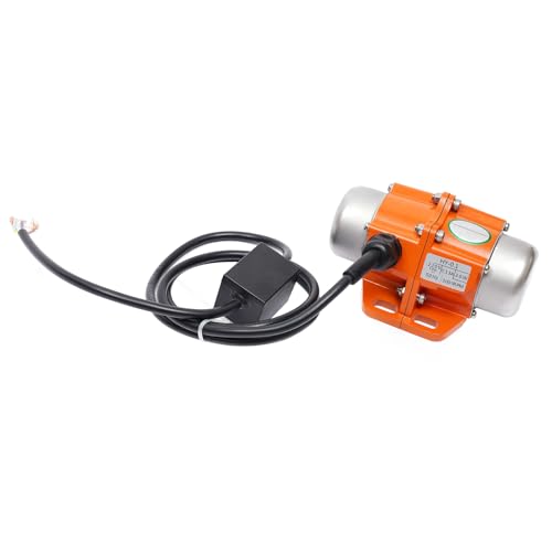 CHIMHOON Asynchronous Vibratormotor, 1-Phasen Rüttelmotor, Unwuchtmotor, Vibrationsmotor 3000 U/Min 220V, Vibrator Motor Einzelphasen, Elektrischer Rüttelmotor für Rütteltisch