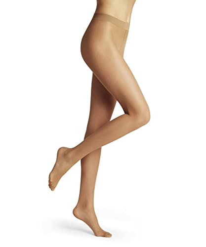 FALKE Damen Strumpfhose Pure Matt 20 DEN W Ti transparent einfarbig 1 Stück, Hautfarben Sun 4299, L