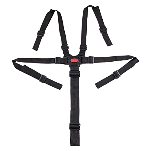 ZDNT 5 Punkt Gurt Kinderwagen Gurt,Baby Sicherheitsgurt,Universal Gurt Kinderschutzgurt,Kinderwagen Buggy Strap Stuhl Kinderwagen Sicherheitsgurt für Hochstuhl/Kinderwagen/Buggy
