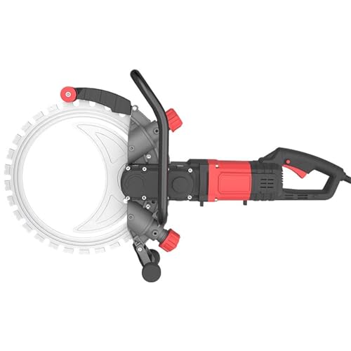 16 Zoll Beton Ringsäge, Betonsäge, Bürstenloser Motor mit 8900W/220V, Nasswasserversorgung, Staubunterdrückung, Betonwand-Rillensäge (Schnitttiefe 11,81 Zoll),Brushedringsaw