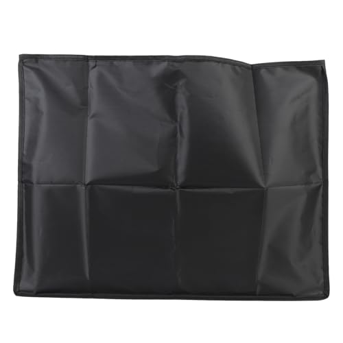 Computermonitorabdeckung, Regenschutz Computerbildschirm Schutzhülle mit 420d Oxford Stoff Silber Beschichtete Staubabdeckung Computerbildschirmabdeckung für LCD HD Panel TV (61 * 46 * 8cm)