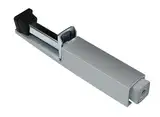 SN-TEC Türfeststeller stabile Ausführung, große Trittplatte, mit Fußbedienung, rutschfest, Massives Zinkdruckguss Gehäuse, bis zu 90mm Hub, incl. Befestigungsmaterial (60mm Hub)