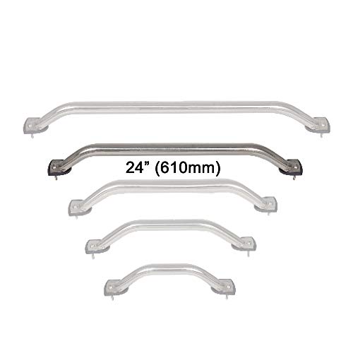 Oceansouth Edelstahl-Boot Haltegriff 19mm (Geländer Rostfreier Stahl 24" (610mm) 19mm Durchmesser)