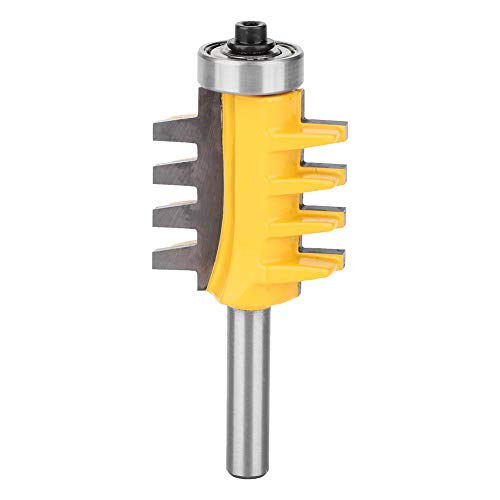 Ausla Schaft Fingergelenk Fräser Bit, Fingergelenk-Fräser mit 8 Mm Schaft, Graviermaschinen-Fräser, Fingergelenk-Bit für Holzbearbeitung, Rillenmeißel-Fräswerkzeug