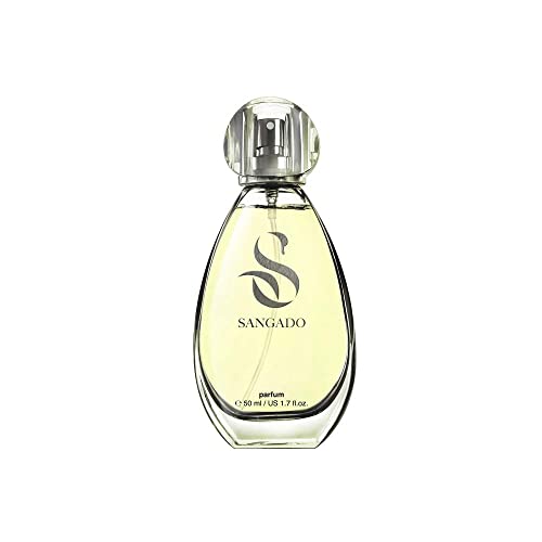 SANGADO Zitrusgarten Parfüm für Damen, 8-10 Stunden Langanhaltend, Luxuriös Duftendes, Aromatisches Zitrus, Zarte französische Essenszen, Extra-konzentriert (Parfüm) für Frauen, 50ml