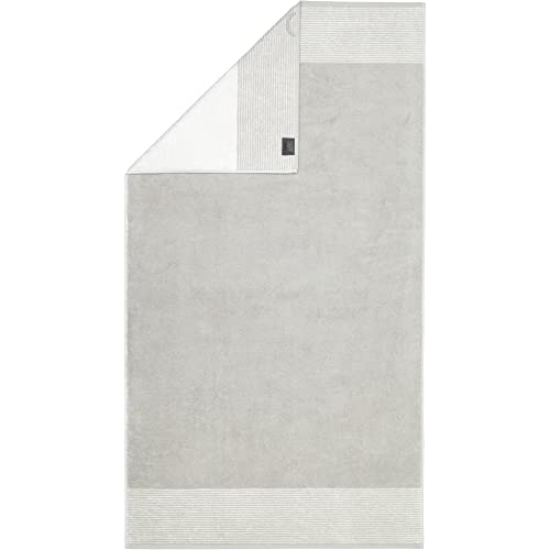 Cawö Home Handtücher Luxury Home Two-Tone 590 Platin - 76 Duschtuch 80x150 cm