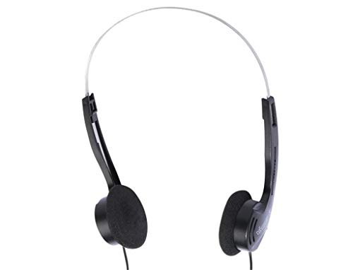 Vivanco SR 3030 Stereo Bügelkopfhörer (101dB, 3,5mm Klinkenstecker, 1,1m) schwarz