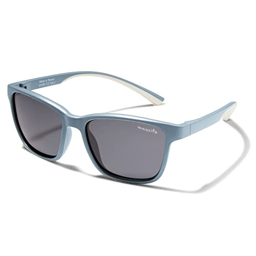 Mausito Sonnenbrille Kinder 3-6 Jahre Jungen | VERGLEICHSSIEGER Kindersonnenbrille 100% UV-Schutz | FLEXIBLE Bügel | Schadstofffreie Kindersonnenbrillen | Europäisches Design für Kinder gemacht