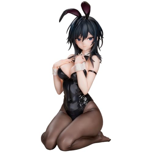 DEXSHUN Yokoyama Ishimi Original Malerei Anime Figur 17CM Nudel Stopper Anime Bunny Girl Cartoon kniend Pose Charakter Modell Handmade Collectible Desktop-Dekoration für Fans
