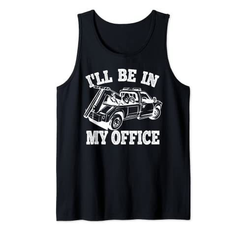 I'll Be in My Office Pannenwagen Männer Pannenwagen Tank Top