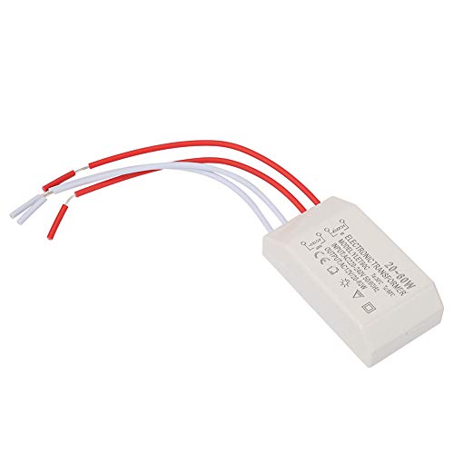 Elektronischer Trafo 230V Auf 12V Halogen 20-60Watt Halogentransformator AC Transformator Treiber für Halogen Beleuchtungen im Innenbereich