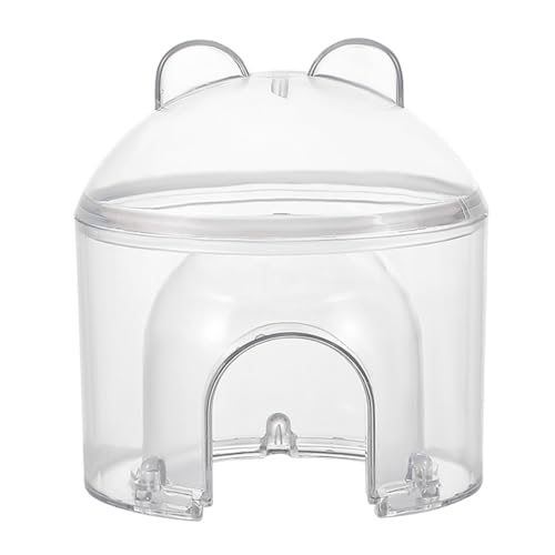HIOPOIUYT Praktische Kühllösung für Hamster, sicheres Eishaus, hohles Design, Schlafnest für Hamster, Wärmekomfort