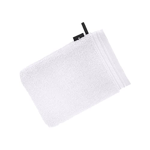 Vossen Belief Waschhandschuh 22 x 16 cm weiß