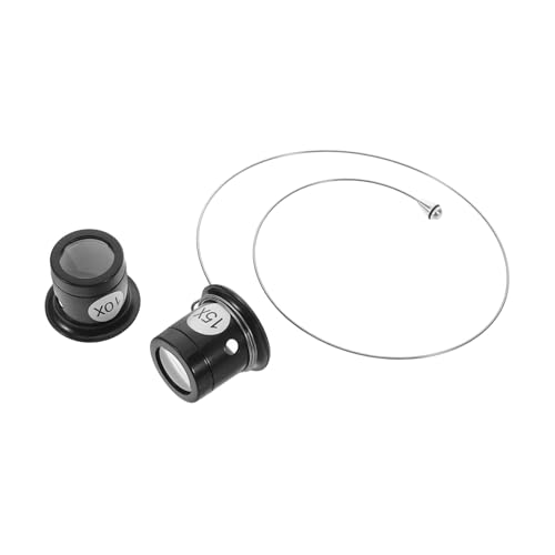 STOBOK 1 Satz 1 Set Lupenwerkzeug Vergrößerungsglas Vergrößerungsglas Uhr Vergrößerungsspiegel Juwelierschleife Juwelierlupe Brille Schmuckwerkzeuge Für Augen 3 Stück