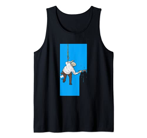 Lustiges Maler Fassadenmaler Lackierer Tank Top