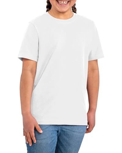 HRM Unisex 2001 T Shirt, Weiß, 146 EU