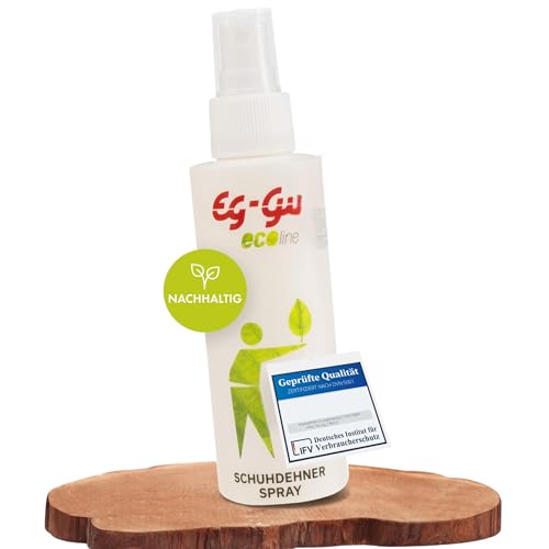 eg-gü Schuhdehner Spray Ecoline - Umweltschonender Shoe Stretcher ohne Aerosol - Effektives Dehnungsspray Schuhe für eine perfekte Passform - 150ml