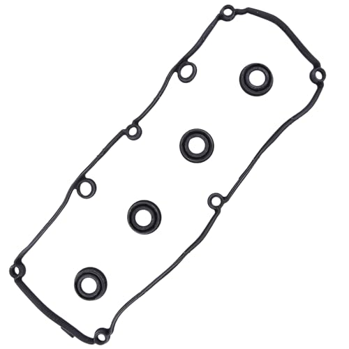 03L103483C 03L103483CS1 04L103070B Motorventildeckeldichtung Kompatibel für Golf 6 A1 A3 A4 8PA Seat Skoda 1.6 2.0 TDi Dichtungssatz Ventildeckel Zylinderkopfhaube Ventildeckeldichtung