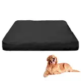Iptienda Hundebett-Bezug, wasserdicht, langlebig, waschbar, Haustier-Matratzenschoner für große, mittelgroße und kleine Hunde, Bettbezug, Hundebett-Ersatzbezüge mit Reißverschluss, rutschfeste