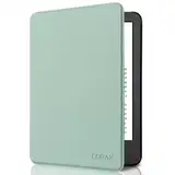 CoBak Kindle Hülle für 6" Neu Kindle 11. Generation, 2022/2024 e-Reader (Modell Nr. C2V2L3/RS23CV), Leichte Schutzhülle mit Auto Schlaf/Wach Funktion Smart Cover, Matchagrün