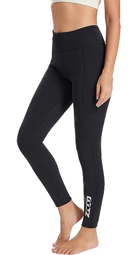 ZCCO Neoprenhose 2mm,Neoprenanzug Hose Männer Frauen, Neopren Lange Hosen Halten Sie warm zum Schwimmen, Surfen, Schnorcheln, Tauchen, Bootfahren, Tauchen (LB202-M)