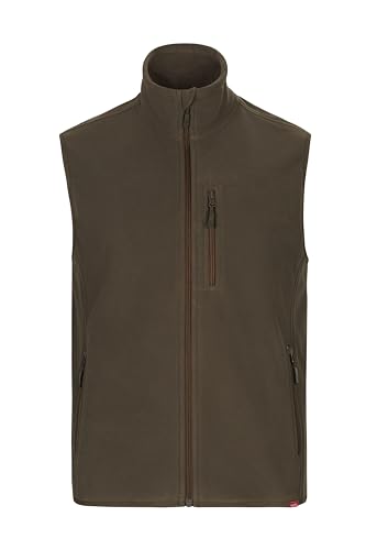 VELILLA Unisex Fleece Weste, Jagdgrün, XL