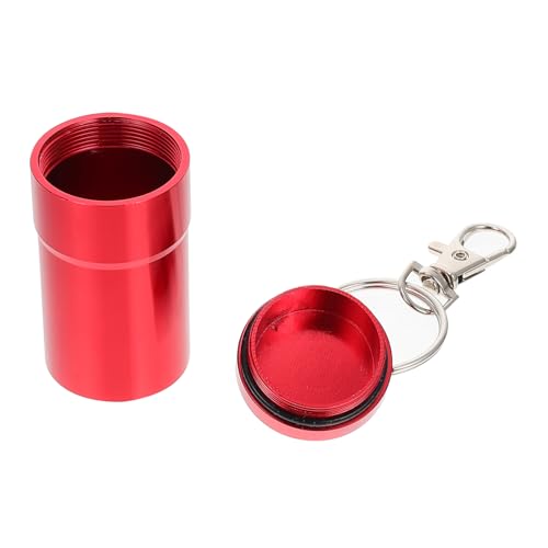 UKCOCO 1 Stück Schachtel Vogeltrainingsglas Taube Käfige Vogel Fütterer Glocke Haustier Fensterversorger Für Ratte Untertasse Vogelkäfig Vogelspielzeug Fänger Hahn Spieß Coop Eisen Rot