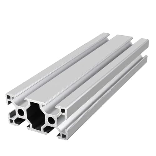 3060 Aluminiumprofil 8,2 mm T-Nut 3060 Aluminium-Strangpressprofil eloxiert 100-600 mm(500mm)
